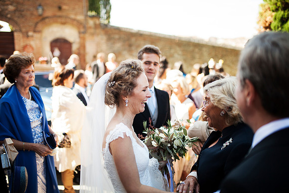 Caroline & Luciano Tattoni wedding