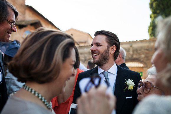Caroline & Luciano Tattoni wedding