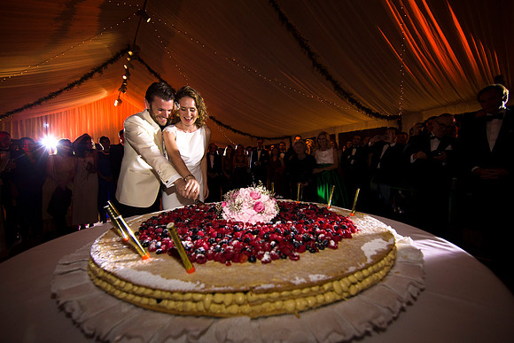 Caroline & Luciano Tattoni wedding