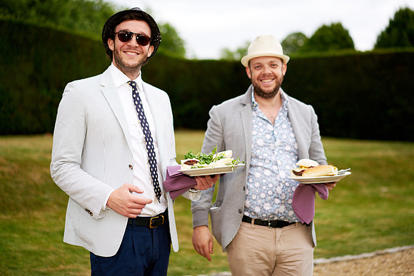 Henry Graham and Jack Graham at The Hedsor House Summer Party, H