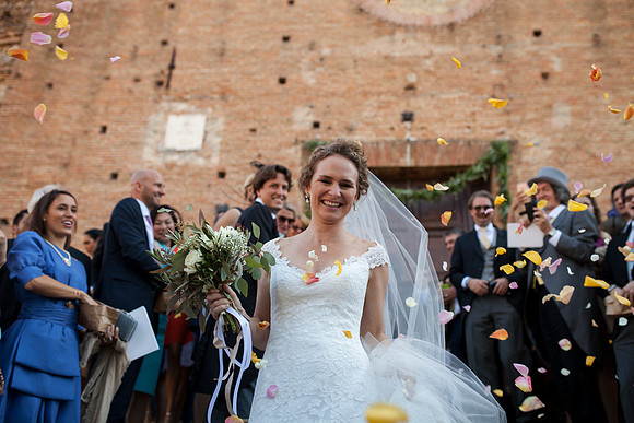 Caroline & Luciano Tattoni wedding