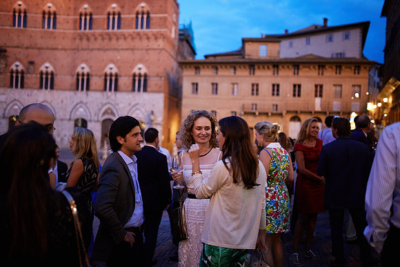 Caroline & Luciano Tattoni wedding