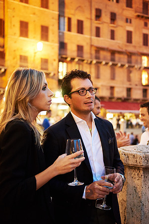 Caroline & Luciano Tattoni wedding