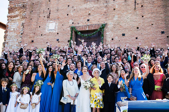 Caroline & Luciano Tattoni wedding
