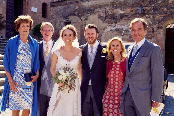 Caroline & Luciano Tattoni wedding