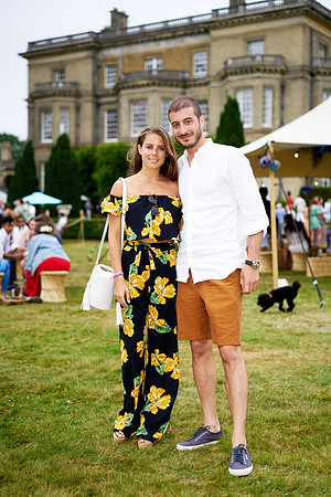 Lydia Forte and Dimitri Chandris at The Hedsor House Summer Part