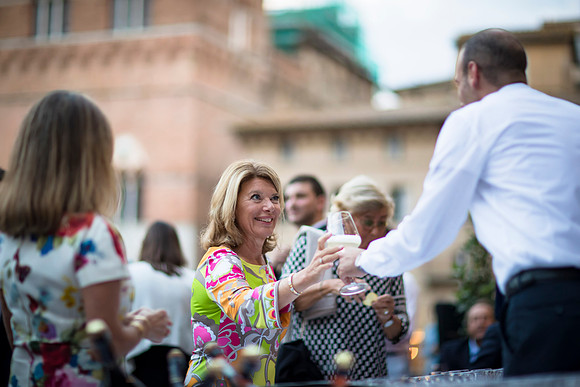 Caroline & Luciano Tattoni wedding