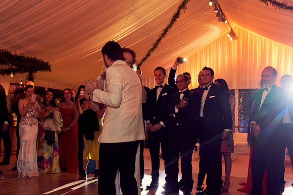 Caroline & Luciano Tattoni wedding