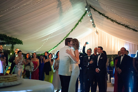 Caroline & Luciano Tattoni wedding