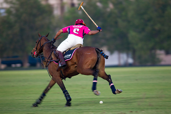Polo Match at Ghantoot Polo Club - St. Regis vs ADCB for the Pink Polo Day charity