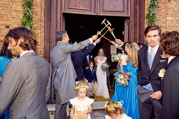 Caroline & Luciano Tattoni wedding