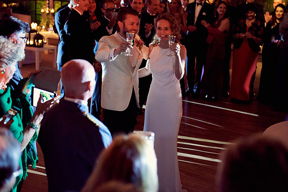 Caroline & Luciano Tattoni wedding