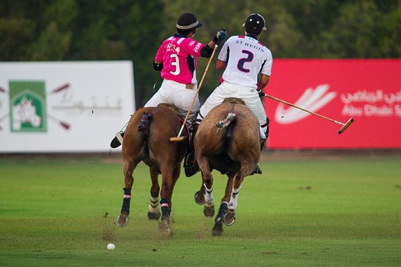 Polo Match at Ghantoot Polo Club - St. Regis vs ADCB for the Pink Polo Day charity