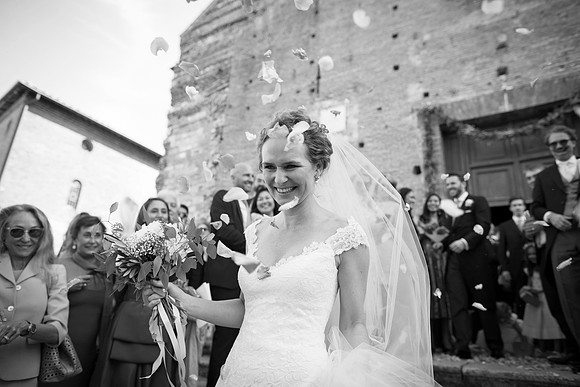 Caroline & Luciano Tattoni wedding