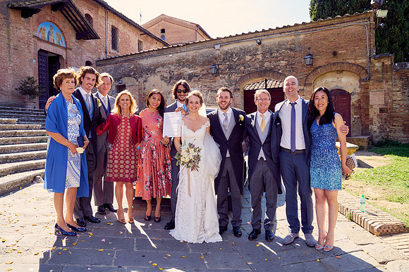 Caroline & Luciano Tattoni wedding
