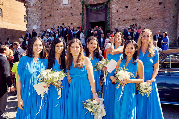 Caroline & Luciano Tattoni wedding