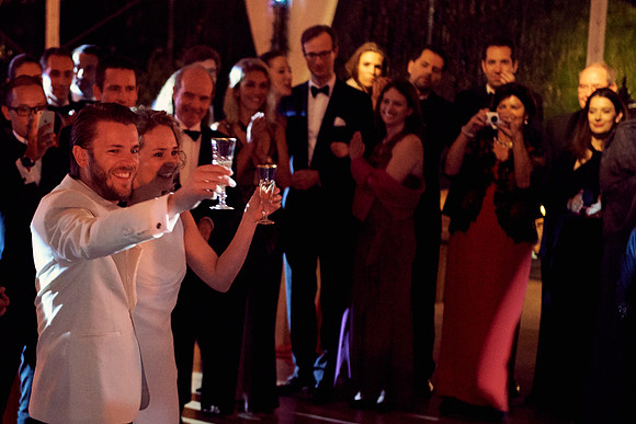 Caroline & Luciano Tattoni wedding