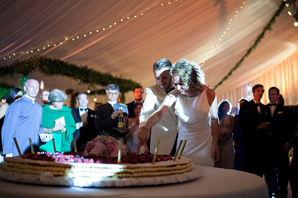 Caroline & Luciano Tattoni wedding