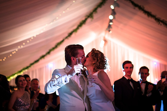 Caroline & Luciano Tattoni wedding
