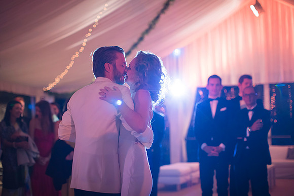 Caroline & Luciano Tattoni wedding