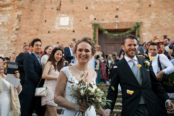 Caroline & Luciano Tattoni wedding