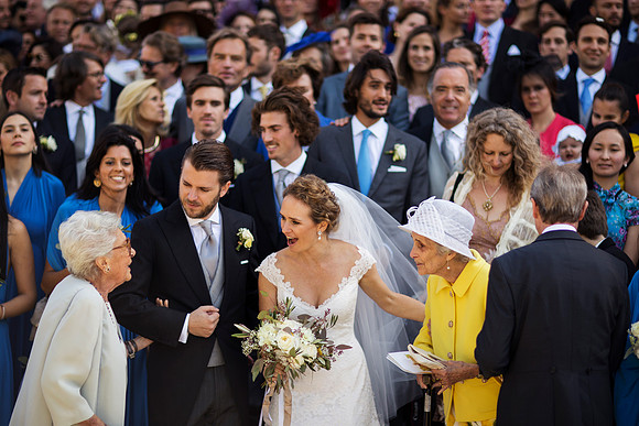 Caroline & Luciano Tattoni wedding