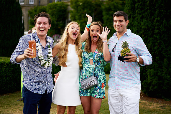 Hamish Shephard, Rosie O'Brien, Anna Woodhouse and partner at Th