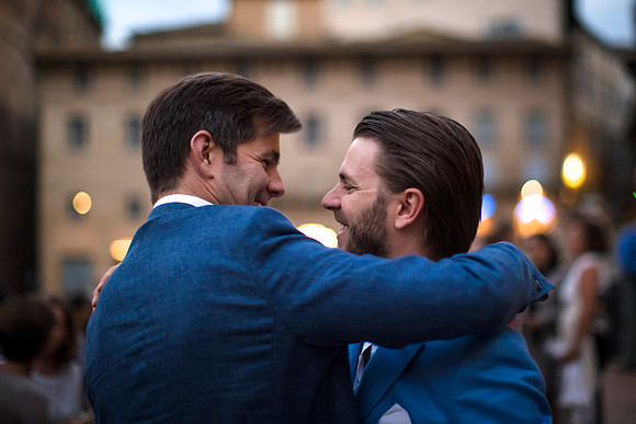 Caroline & Luciano Tattoni wedding