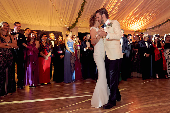 Caroline & Luciano Tattoni wedding