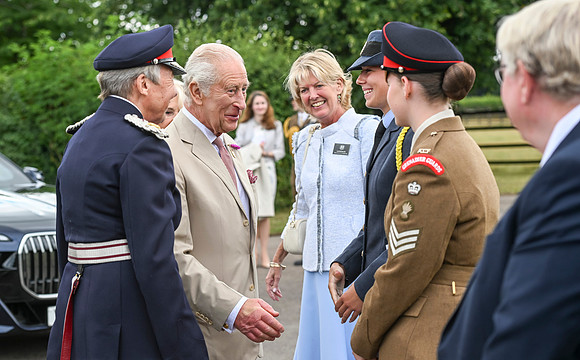CI King Charles and Queen Camilla at the National Stud 007
