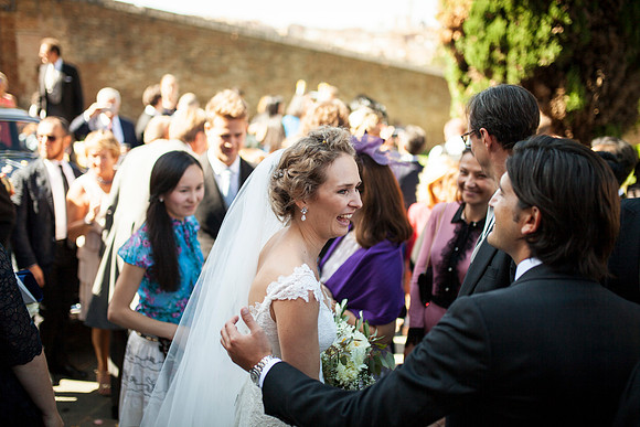 Caroline & Luciano Tattoni wedding