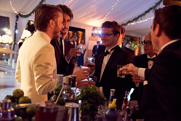 Caroline & Luciano Tattoni wedding