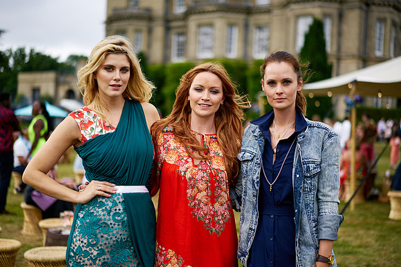 Ashley James, Arielle Free and Charlotte DeCarle at The Hedsor H
