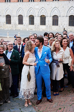 Caroline & Luciano Tattoni wedding